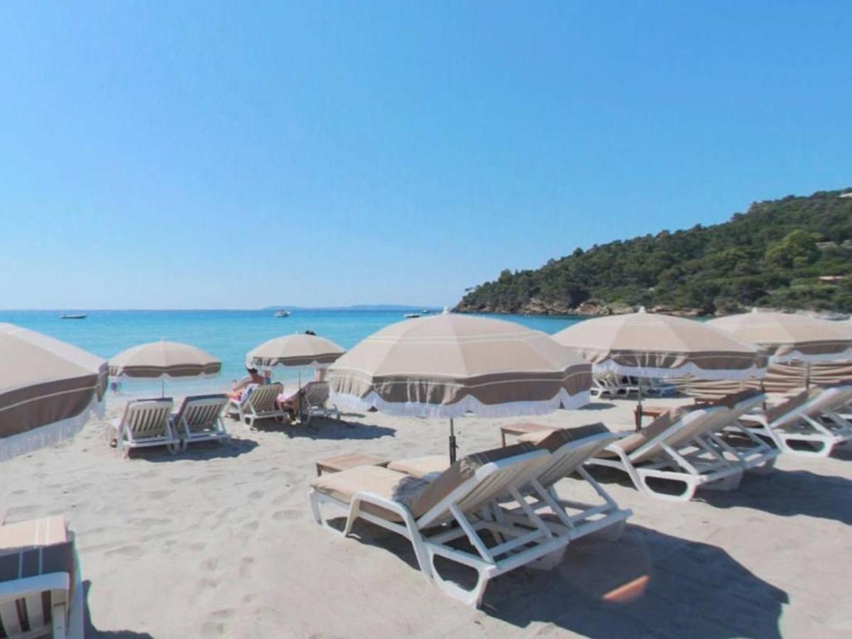 Studio Sur Plage Cavaliere Avec Terrasse, 1Er Etage, 2 Couchages - Fr-1-251-80 르 라방두 외부 사진